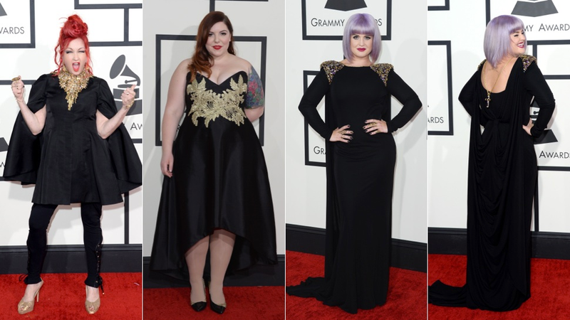 Illustration for article titled Sheers, Sparkles and Slinky Gowns at the Grammys Red Carpet